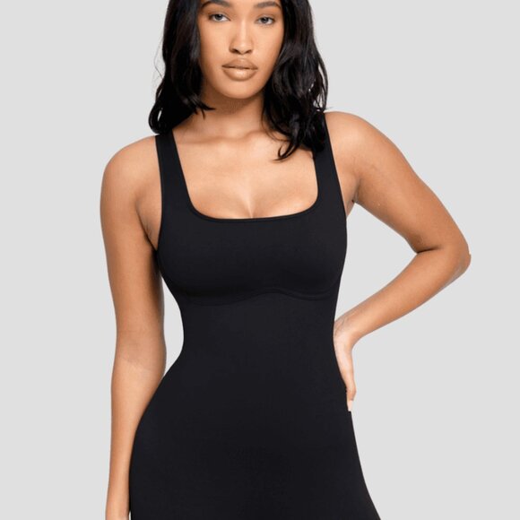 Magic Sculpt Flared Shaping Jumpsuit - Picture 6 of 12